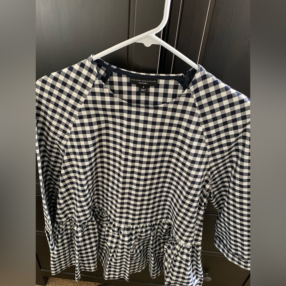 Victoria Beckham for Target Gingham Top